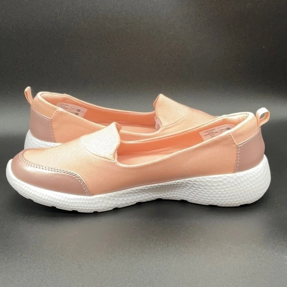Land’s End - Rose Gold Metal Gatas Slip on Shoe
